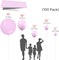100-Pack Balloon Arch Kit – Lilac, Pastel Pink & Purple Latex Balloons for Baby Shower & Birthday
